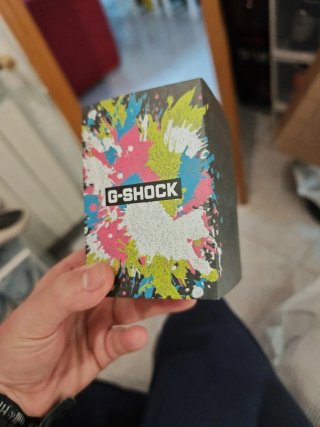 Reloj Casio G-Shock Negro y Amarillo