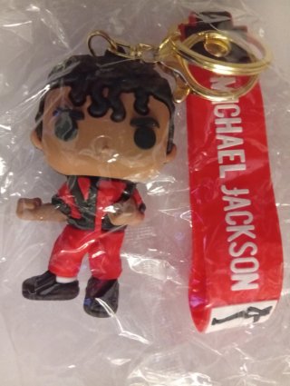4 Portachiavi Michael Jackson keychain Funko Pop