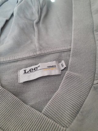 Felpa Lee donna vintage grigia taglia S
