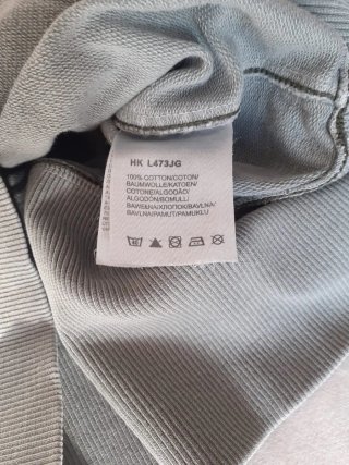 Felpa Lee donna vintage grigia taglia S