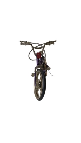 Mechero Bicicleta Vintage Morado