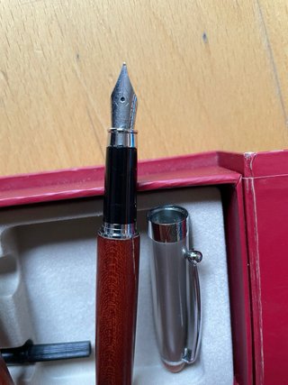 Estuche pluma y bolígrafo