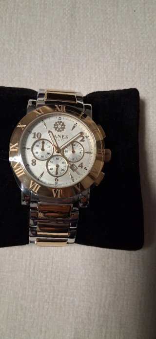 Reloj Yanes Young Oro y Plata