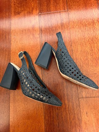 Zapatos Farrutx destalonados azul marino