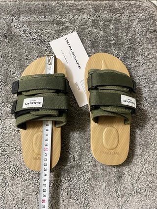 Ciabatte Dualscape Beige/Verde Tg 35/36