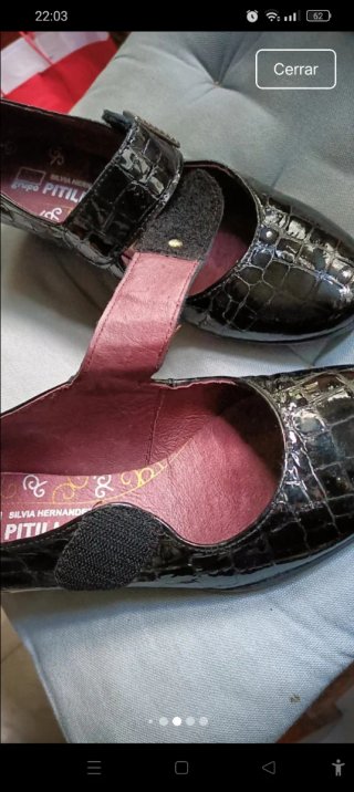 Zapatos Pitillos Negros Charol Talla 37