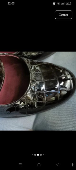 Zapatos Pitillos Negros Charol Talla 37