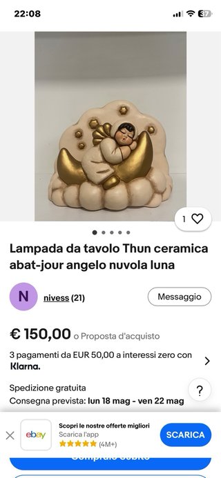 Lampada da tavolo Thun