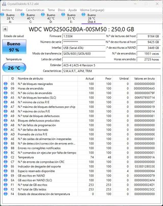 SSD Western Digital Blue 250GB 2.5 SATA