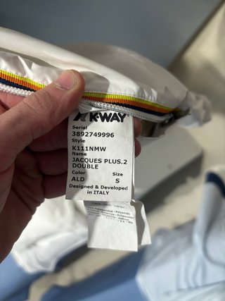 Giacca K-Way Double Face