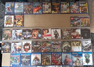 Lote Juegos PS2, PS3 y PS4
