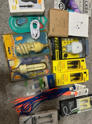Lote Acessórios Eletrônicos Diversos