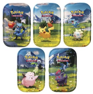 Pokémon Eroi Ascendenti - 10 Mini Lattine