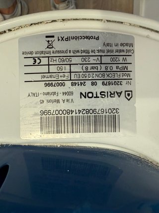 Termo de Agua Ariston