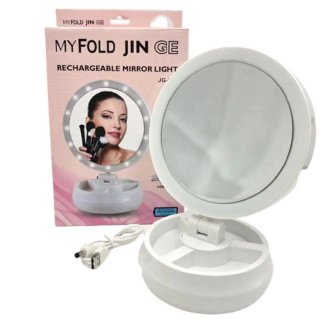 Specchio MYFOLD JIN GE con LED Ricaricabile