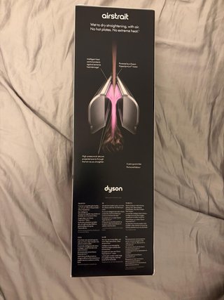 Piastra per capelli Dyson Airstrait Viola