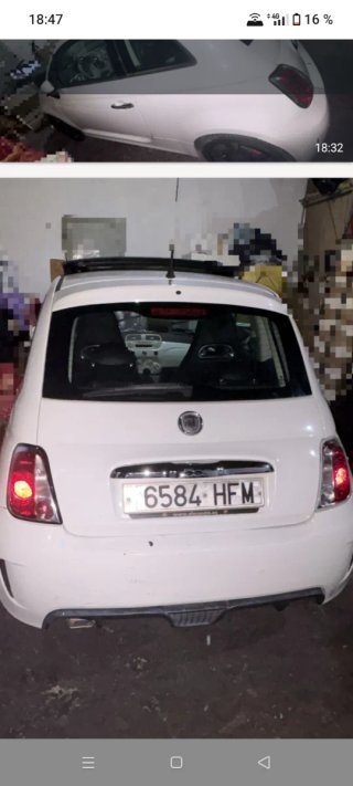 Despiece Fiat 500 preparación  Abarth