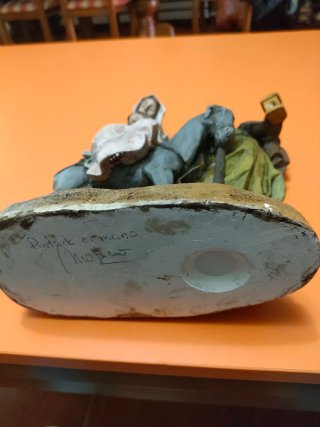 Figura Huida Egipto Yeso