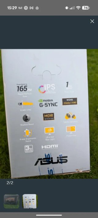 Monitor ASUS TUF Gaming VG27A 2K IPS 165hz
