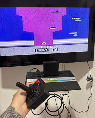 Consola Atari 2600 + 2 Joysticks + Juegos