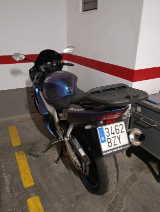 Honda CBR 600 F4i Azul/Morado