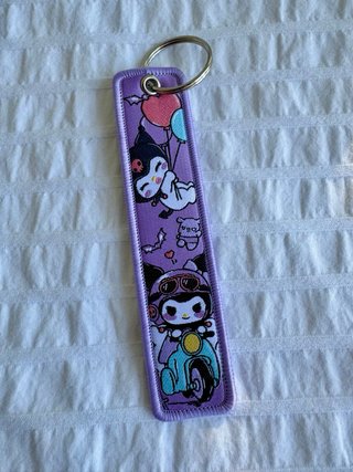 Pack Llaveros y Pinza Kuromi Sanrio