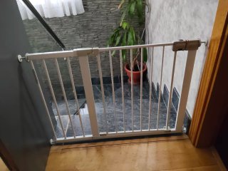 Valla de seguridad para escaleras