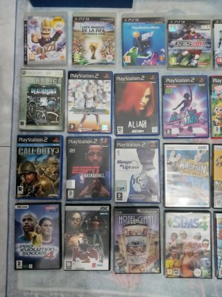Lote Videojuegos PS2, PS3, Xbox y PC