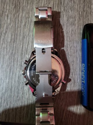 Orologio Cronografo Citizen Blu/Argento