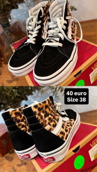 Vans Sk8-Hi Talla 38 Leopardo