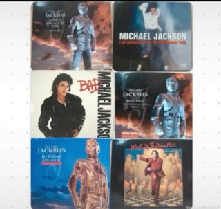 6 CD DVD MICHAEL JACKSON NUEVOS!! BAD CDS LIBRO m