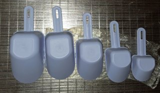Cucchiai dosatori Tupperware Viola
