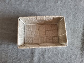 Cesta Pequena Arrumos Tecido