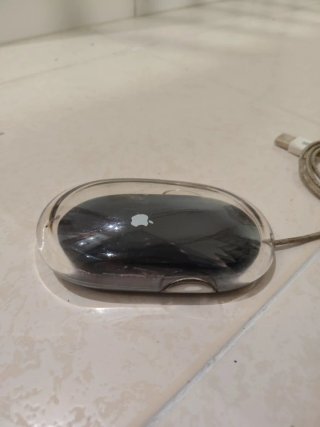 Ratones Apple Pro Mouse (Negro y Beige)