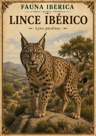 Pósters de Fauna Ibérica tamaño A3 para decorar.