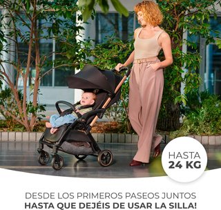 Kinderkraft APINO Silla de Paseo bebé, Carrito
