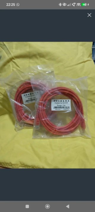 Cables de Red 0.25 m, 1 m, 3m