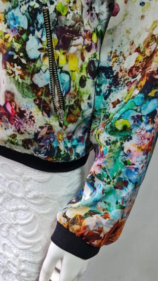 Chaqueta Zara Trafaluc Ligera Estampada