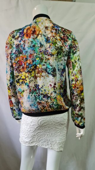 Chaqueta Zara Trafaluc Ligera Estampada