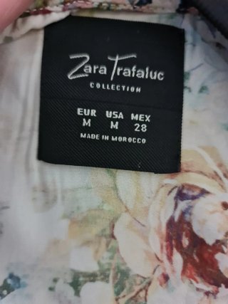 Chaqueta Zara Trafaluc Ligera Estampada