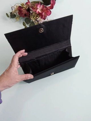 Bolso de mano fiesta negro