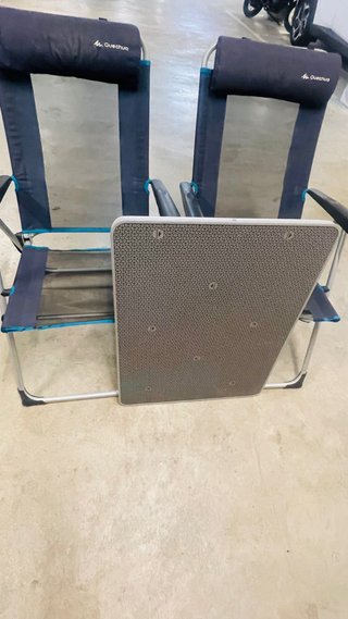 Mesa de camping plegable