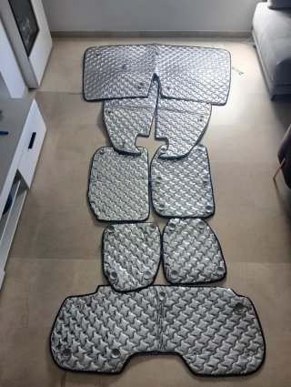 Kit Oscurecedores Térmicos 9 capas Berlingo/Rifter