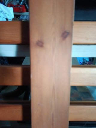Cuna de madera. Muy cálida