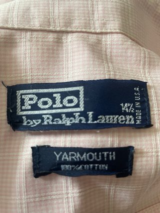Camisa Polo Ralph Lauren Rosa Talla M
