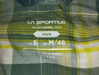Camisa La Sportiva cuadros M