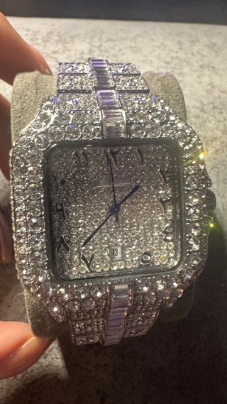 Reloj Exactime Plateado Mujer
