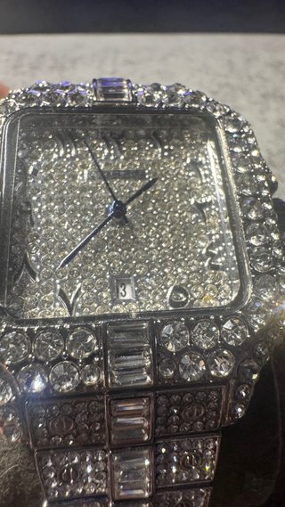 Reloj Exactime Plateado Mujer