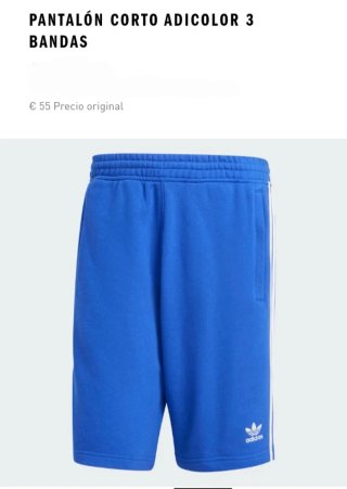 Pantalón Adidas Azul Sin Estrenar