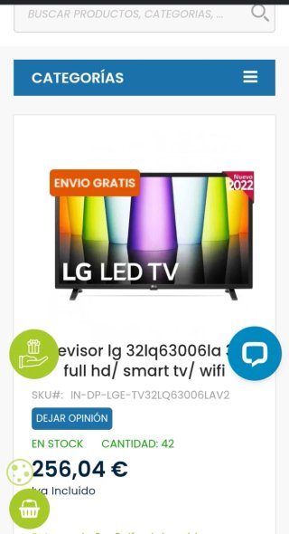 TV LG 32 Smart TV Qled ThinQ webOS